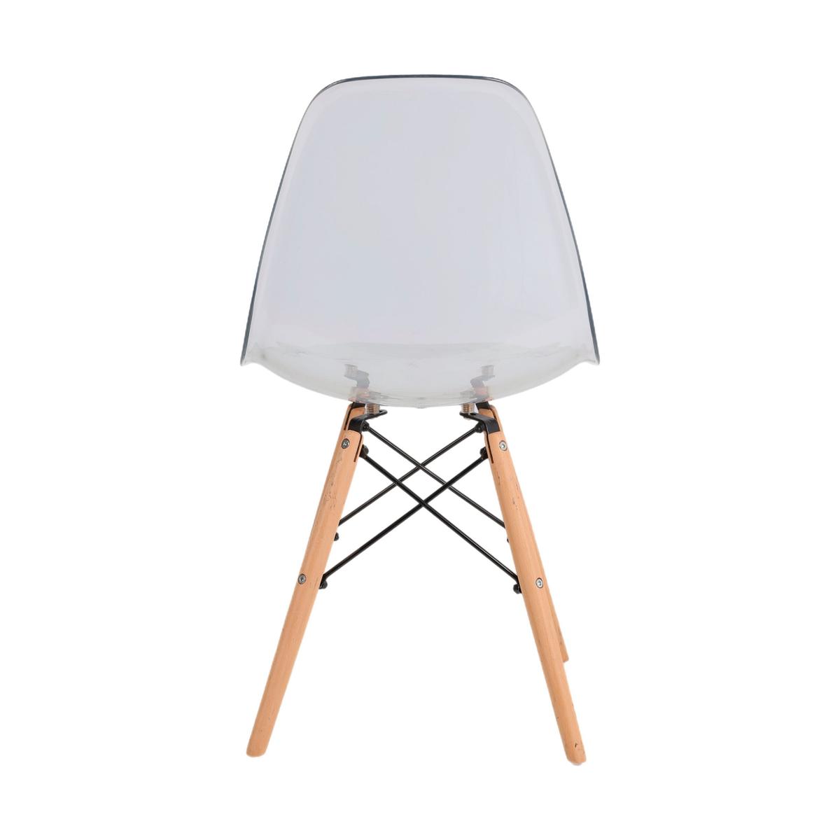 130 Стул Eames прозрачный